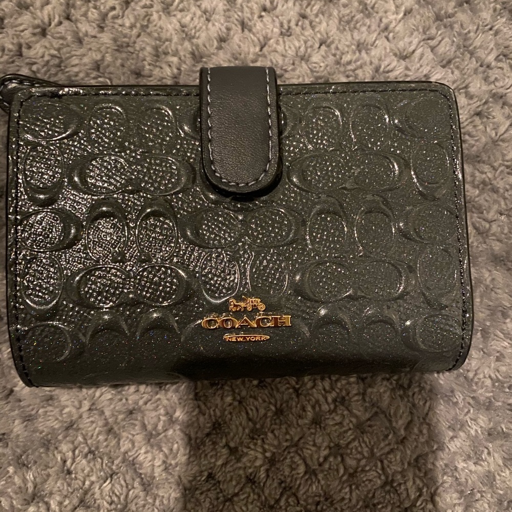 Coach Medium Corner Zip Wallet